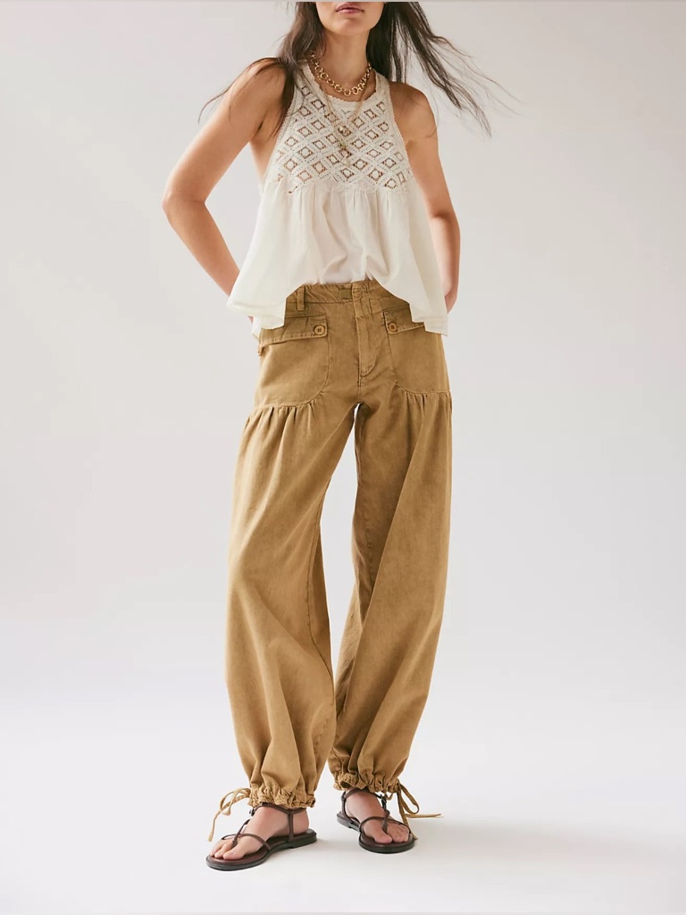 Free people We The Free Lotus Balloon Jeans